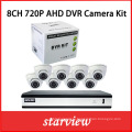 8CH H. 264 720p Ahd DVR with 8 CCTV Cameras